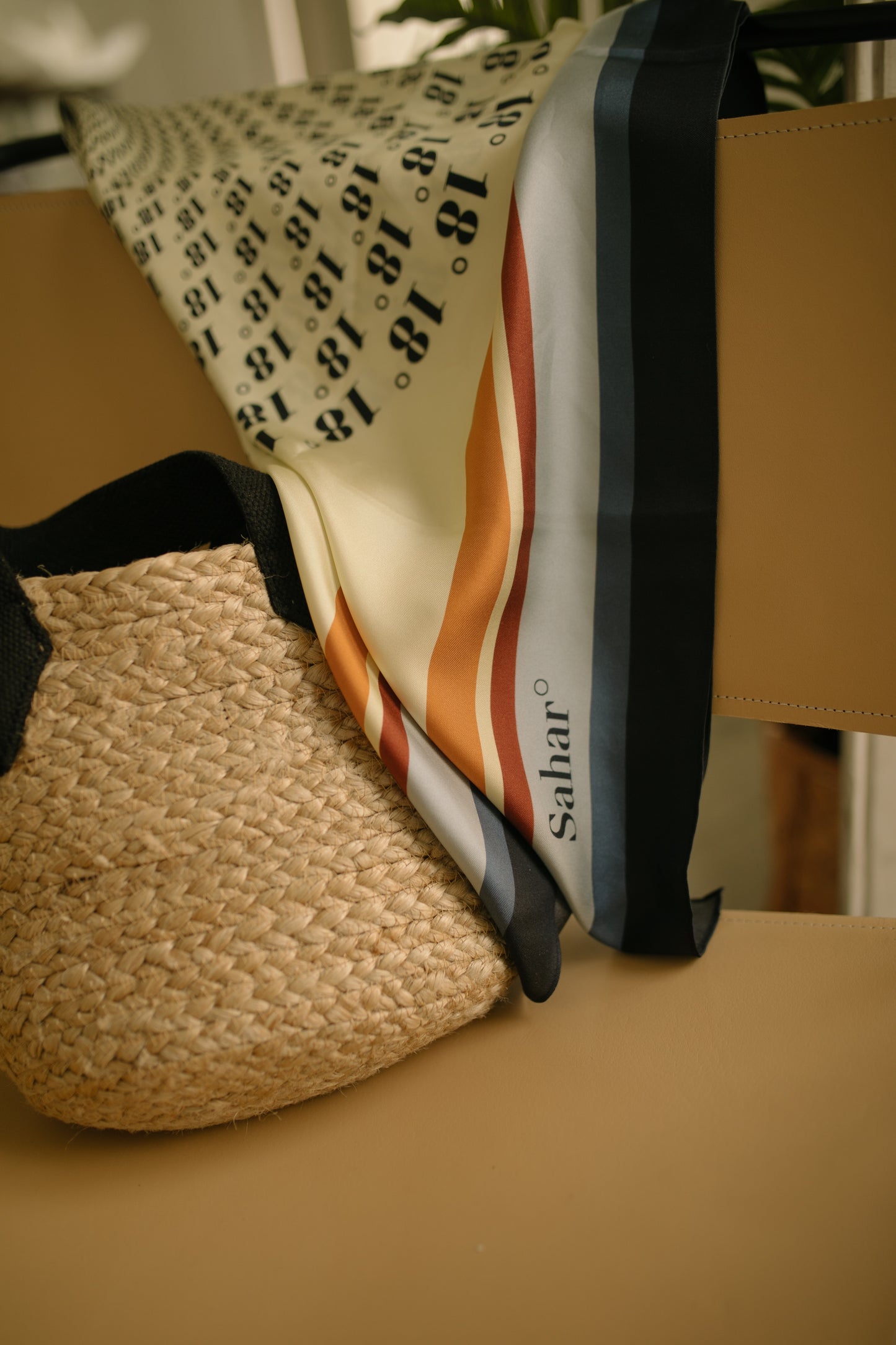 Sahar 18° Silk Scarf in Dawn *Low Stock*