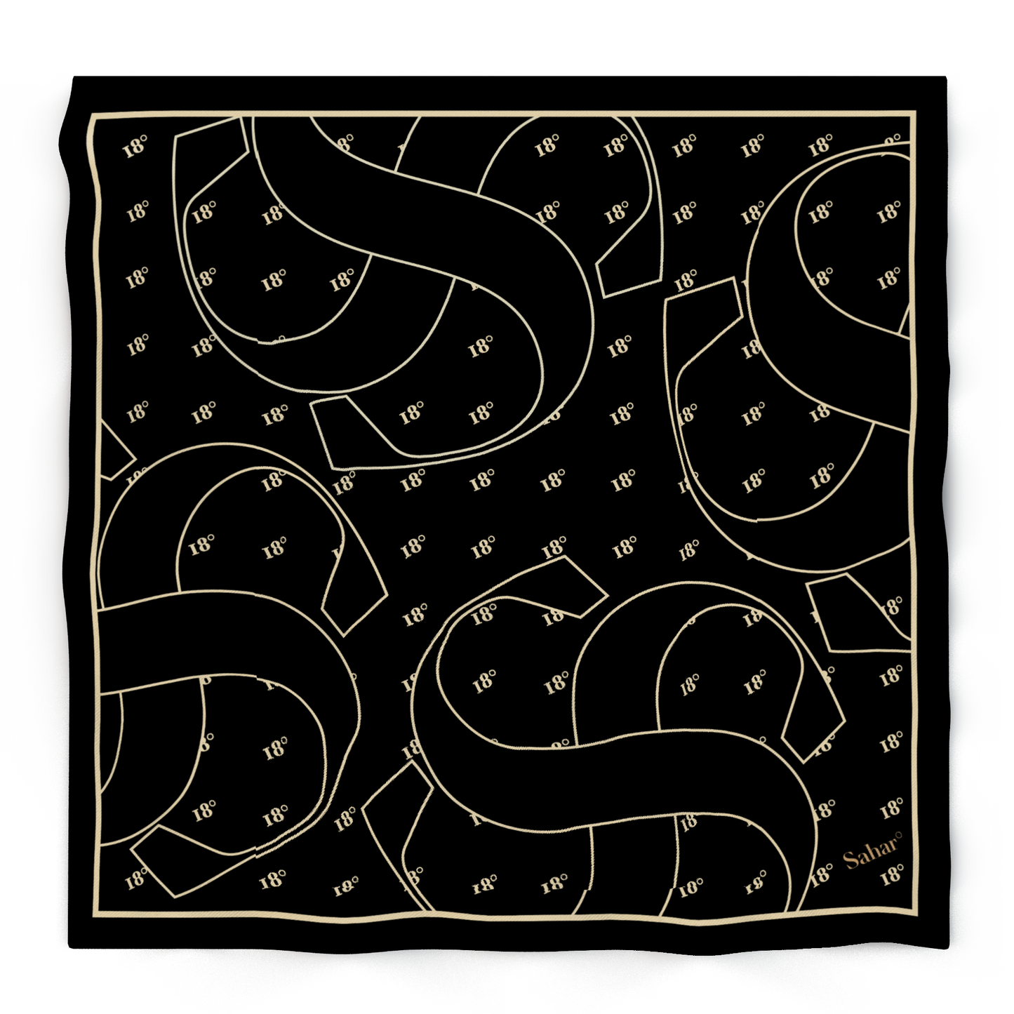S 18° Monogram in Black
